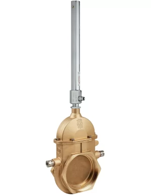<b>art. 0042/0500 -</b> Heatable big capacity valve with cylinder item 0500 GAS thread