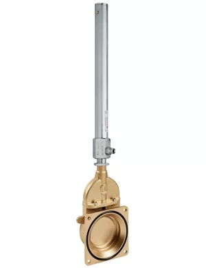 <b>art. 0072/0500 -</b> Stem gate valve with 1 flange with cylinder item 0500 GAS thread