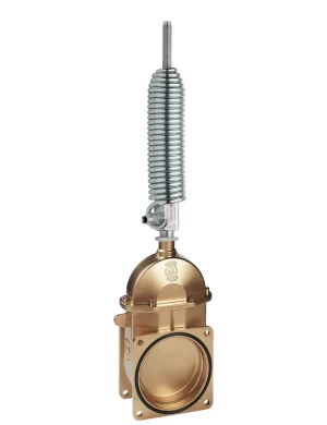 <b>art. 0044/0510 -</b> Big capacity valve with 2 flanges with cylinder item 0510