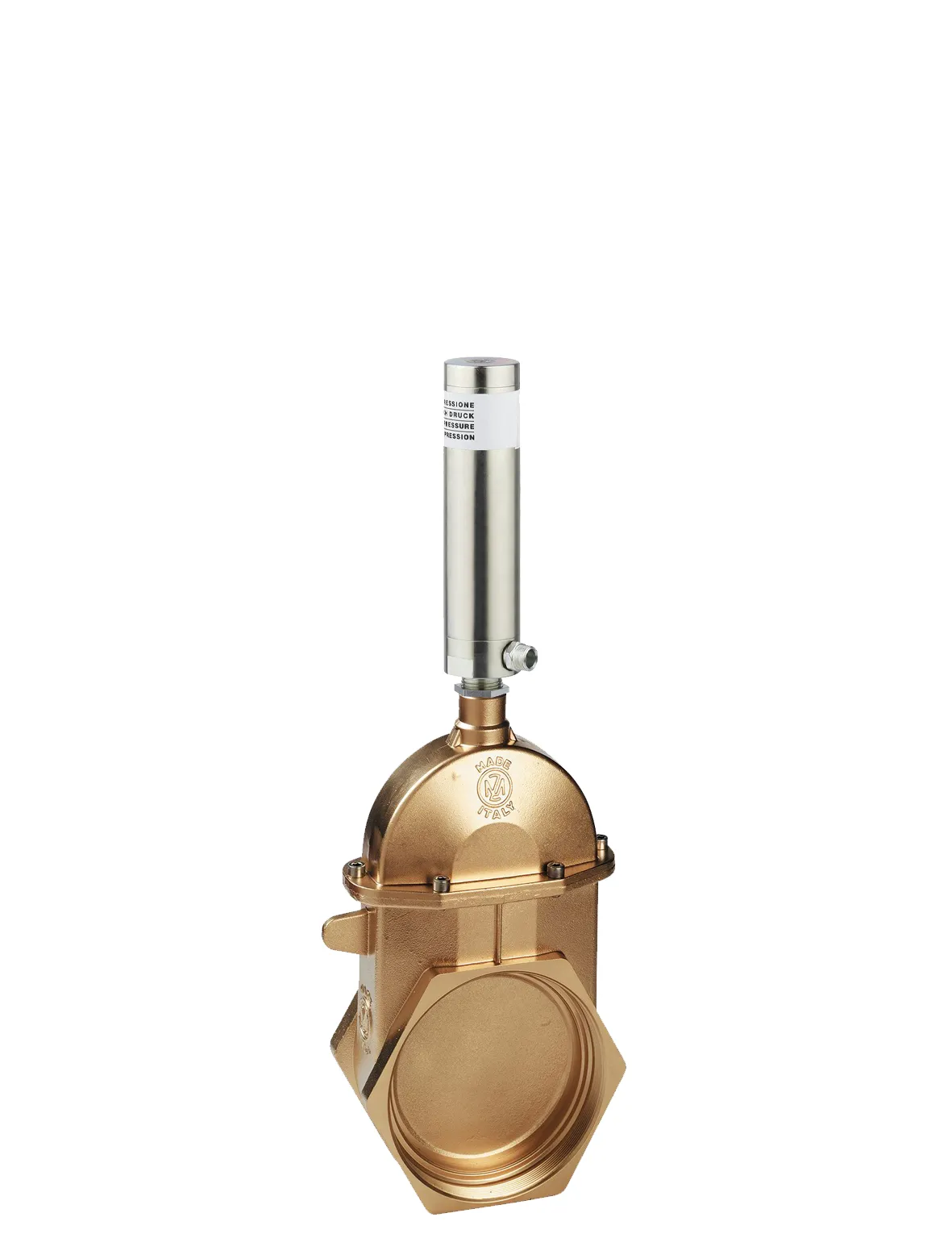Saracinesca 0040 a grande capienza filetto GAS con cilindro 0505