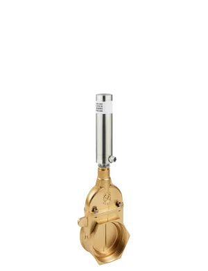Saracinesca a stantuffo con cilindro art. 0505 | Stem gate valve with cylinder item 0505.