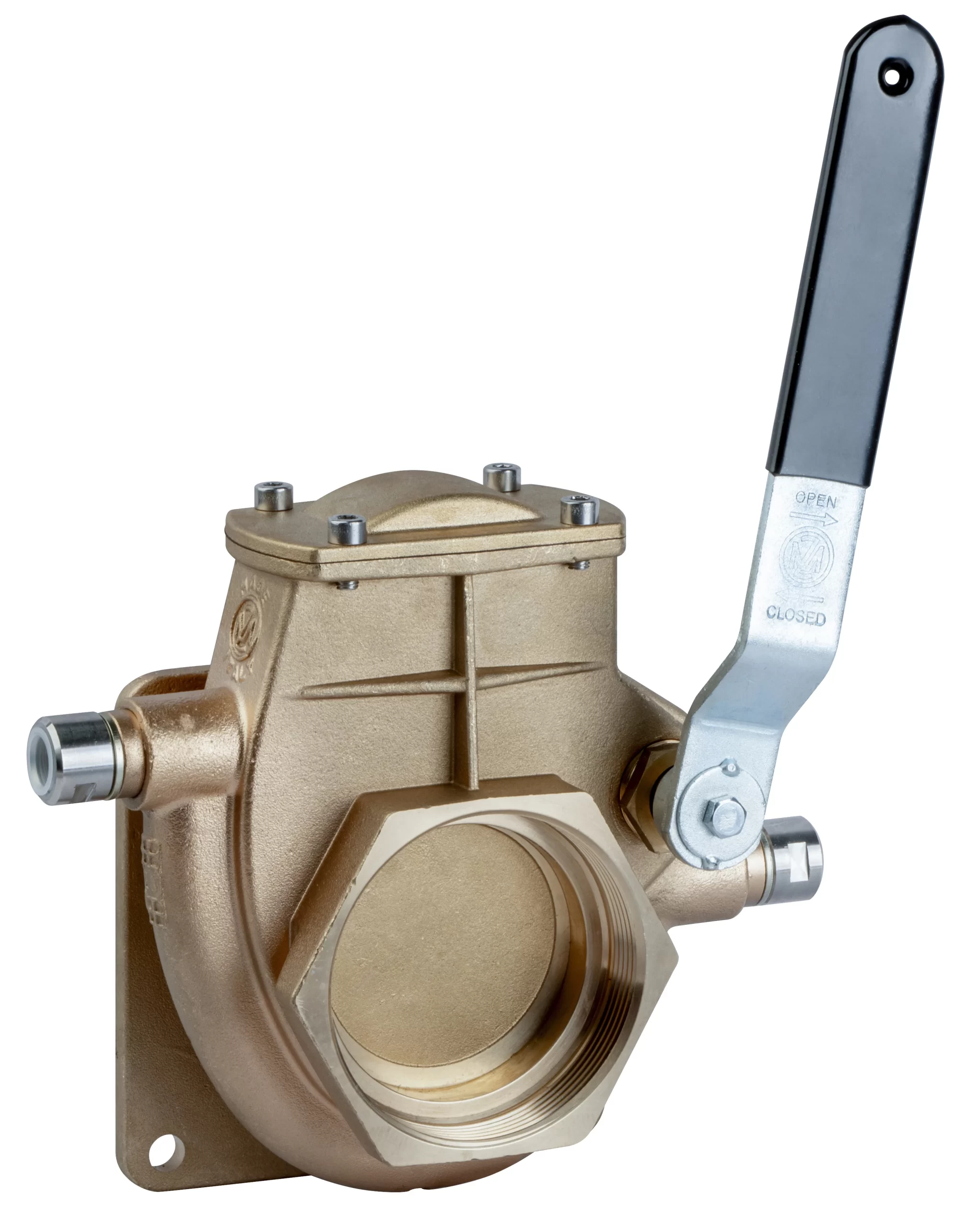 Saracinesca a leva ad 1 flangia riscaldabile