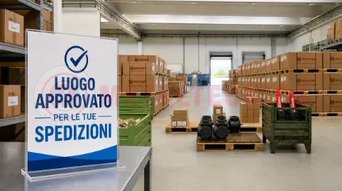 l’idoneità della nostra struttura alla gestione delle operazioni doganali direttamente presso la nostra sede